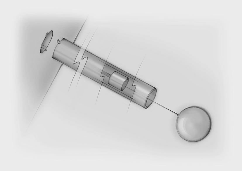 Sketch Copper Pipe Ball Light Installation Nulty Bespoke