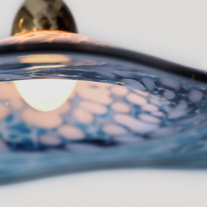 Perla Pendant Ocean Toned Glass Shade Luxury Lighting Nulty Bespoke