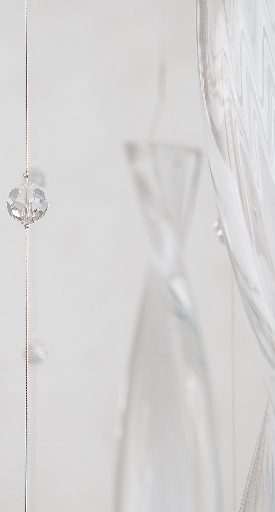 Italian Handmade Glass Swirls Tiny Beaded Crystals Custom Luxury Chandelier Nulty Bespoke