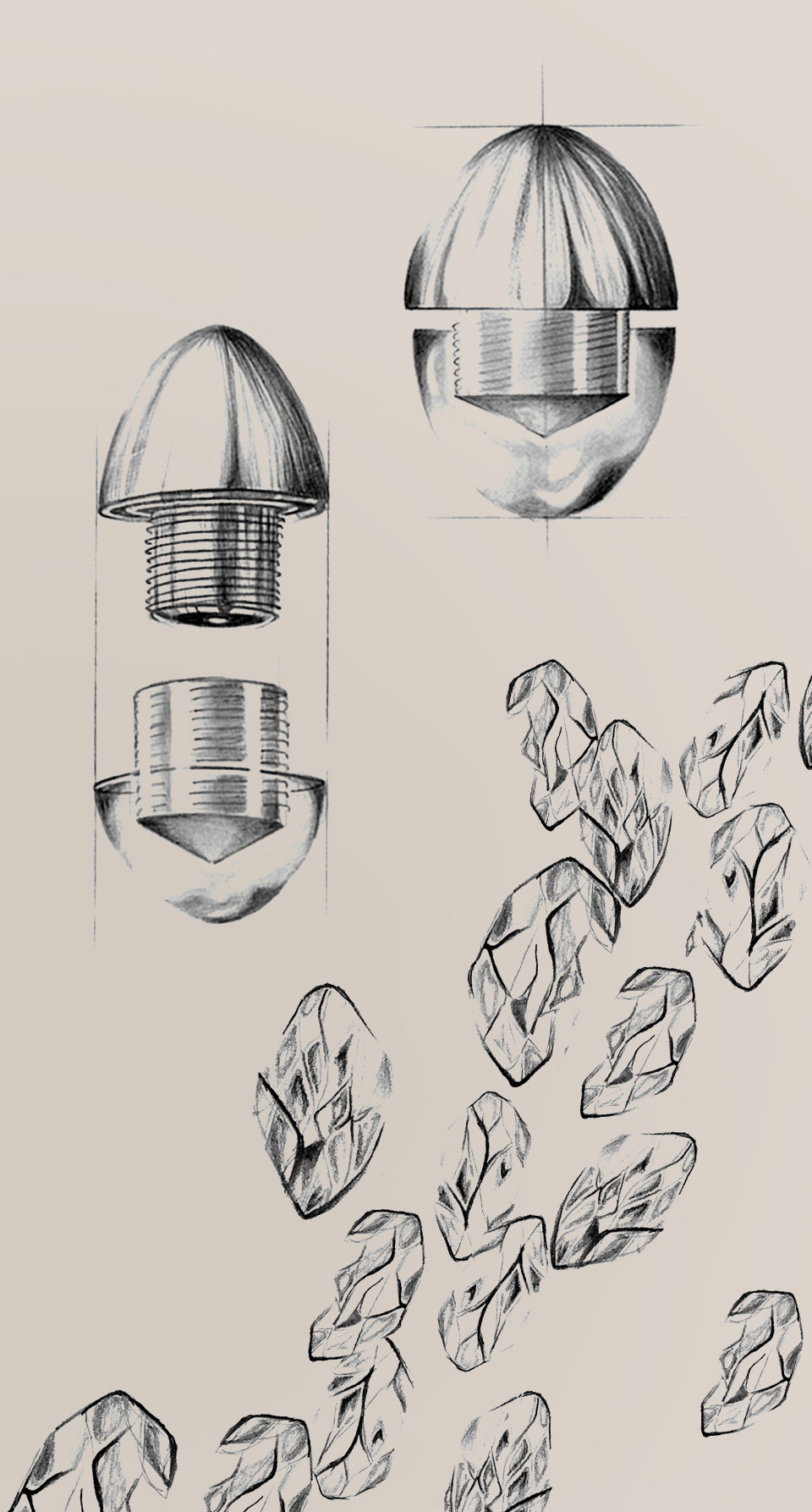 Custom Light Feature Concept Design Sketch Handmade Luminaire Components Designers London Nulty Bespoke