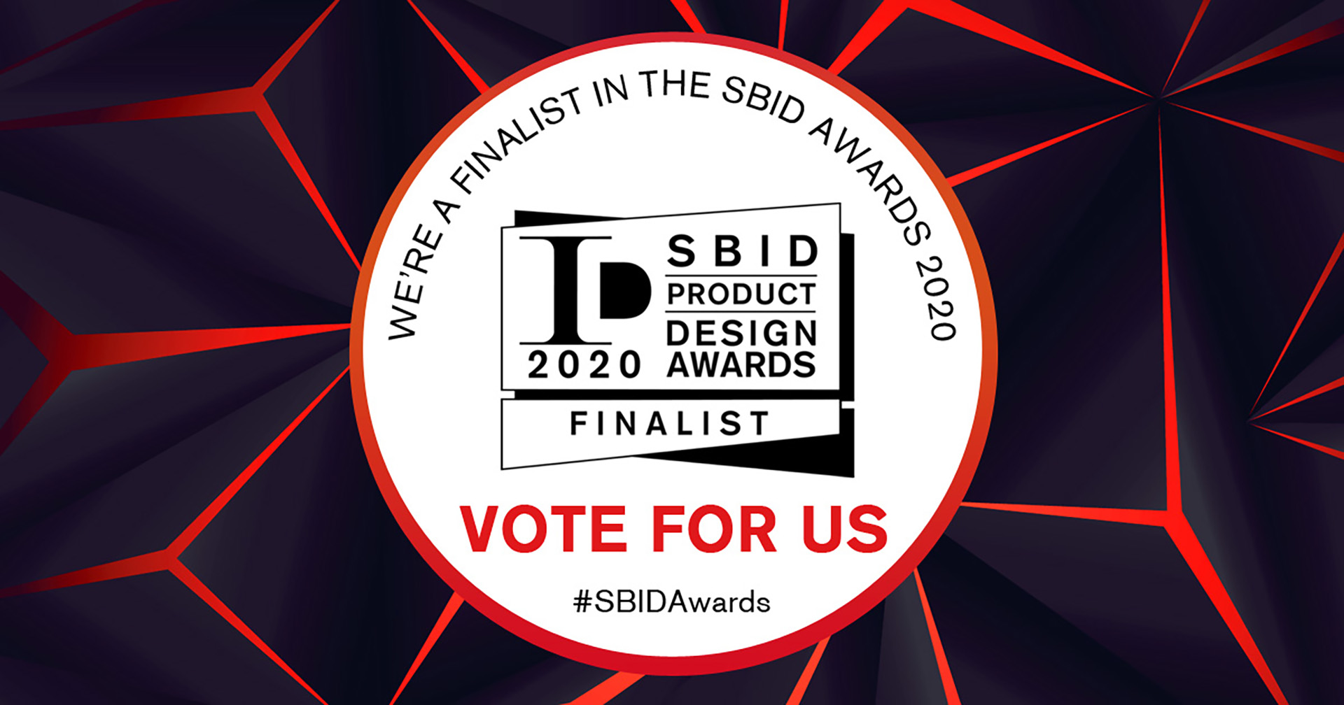 SBID Product Design Awards 2020 Vote Badge Perla Pendant Finalist Nulty Bespoke